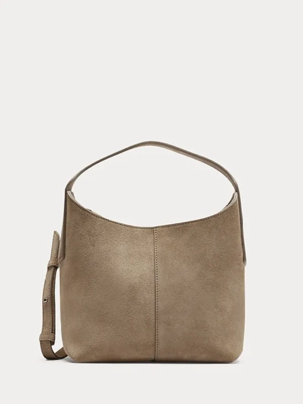 Mini Slouchy Vida Suede Bag sold by Banana Republic