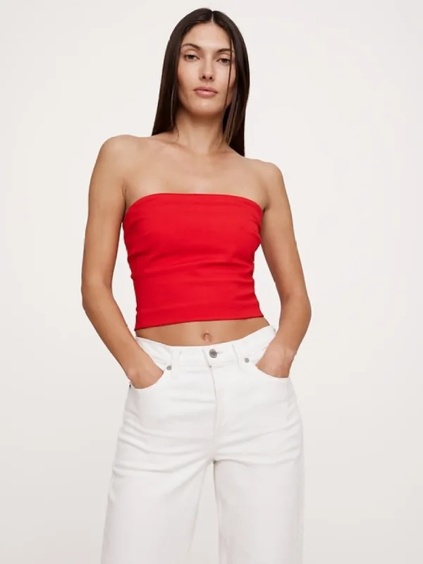 Everywhere Ponte Strapless Top sold by Banana Republic