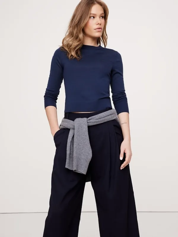 Lightweight Merino Crew-Neck Sweater sold by Banana Republic