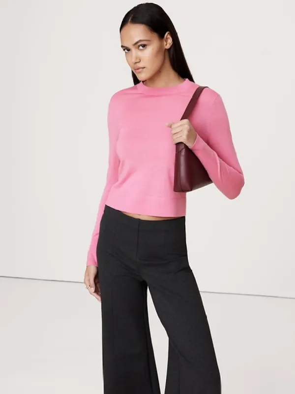 Lightweight Merino Crew-Neck Sweater sold by Banana Republic