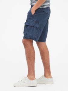 11" Twill Cargo Shorts with GapFlex sold by GAP