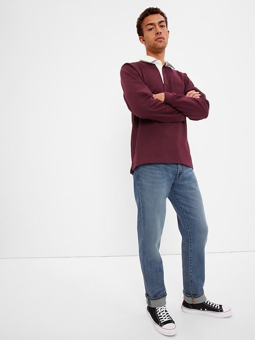 Soft Flex Straight Jeans sold by GAP