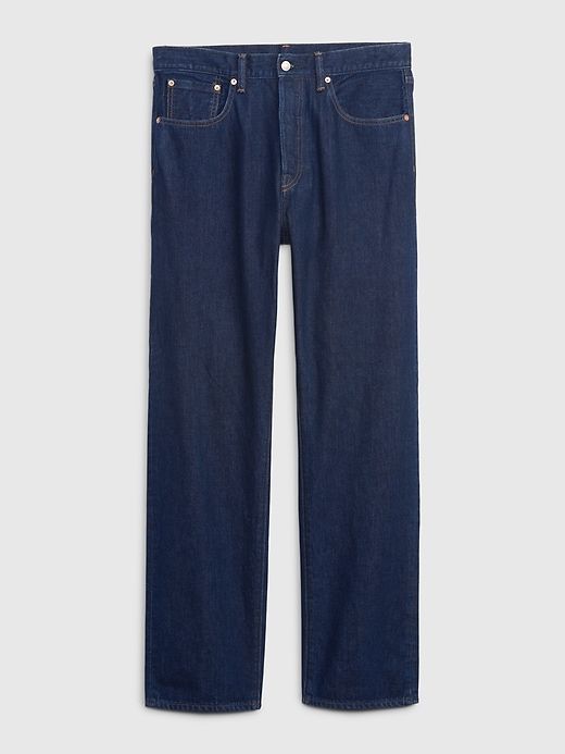 Organic Cotton Button Fly '90s Original Straight Fit Jeans sold by GAP product image thumbnail 5
