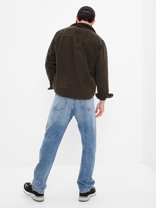 Organic Cotton Button Fly '90s Original Straight Fit Jeans sold by GAP product image thumbnail 2