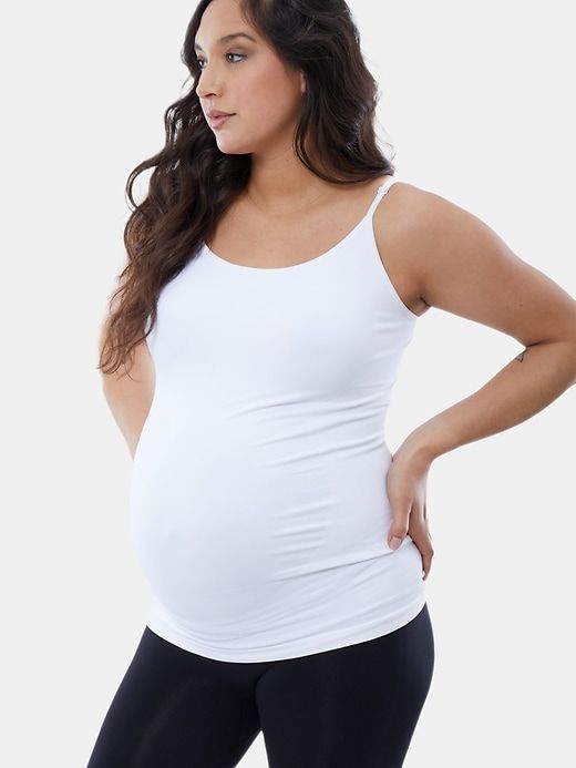 Ingrid and Isabel Maternity Cooling Seamless Supporting Cami sold by GAP product image thumbnail 2