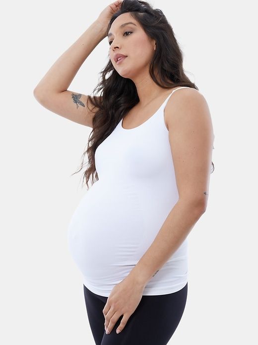 Ingrid and Isabel Maternity Cooling Seamless Supporting Cami sold by GAP product image thumbnail 3