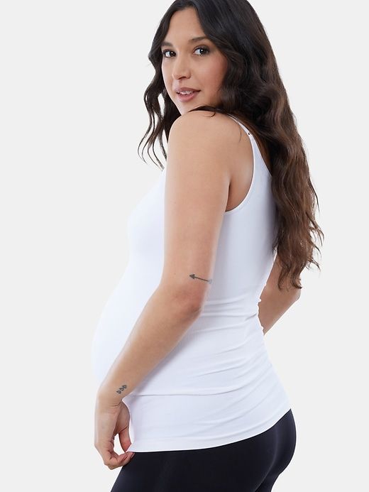 Ingrid and Isabel Maternity Cooling Seamless Supporting Cami sold by GAP product image thumbnail 4