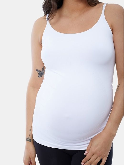 Ingrid and Isabel Maternity Cooling Seamless Supporting Cami sold by GAP product image thumbnail 5