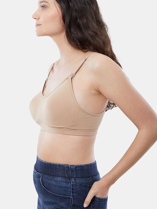 Ingrid and Isabel Maternity Cooling Nursing and Pumping Bra sold by GAP product image thumbnail 2