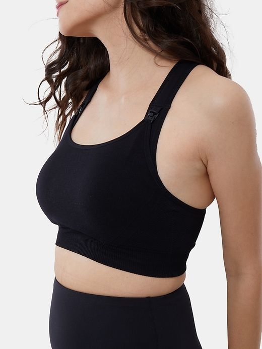Ingrid and Isabel Basics Maternity Seamless Nursing Sports Bra 2 Pack sold by GAP product image thumbnail 3