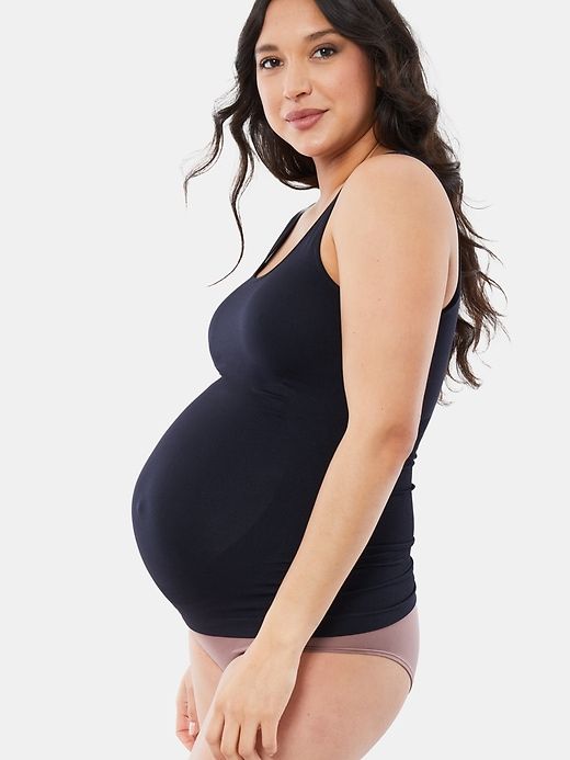 Ingrid and Isabel Basics Maternity Seamless Belly Support Cami 2 Pack sold by GAP product image thumbnail 4