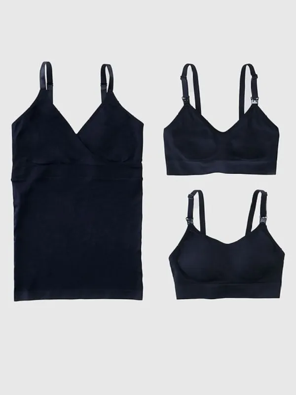 Ingrid and Isabel Basics Maternity 3 Piece Nursing Bundle sold by GAP