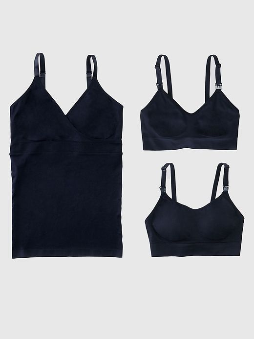 Ingrid and Isabel Basics Maternity 3 Piece Nursing Bundle sold by GAP