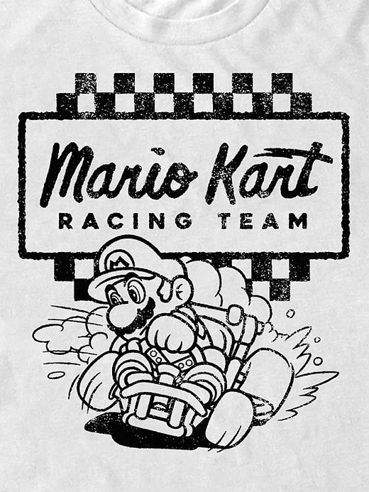 Nintendo Mario Kart Racing Graphic Tee sold by GAP product image thumbnail 2