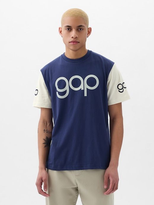 Gap Logo Colorblock T-Shirt sold by GAP