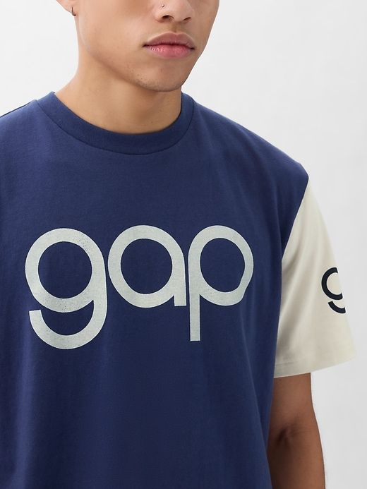 Gap Logo Colorblock T-Shirt sold by GAP product image thumbnail 4