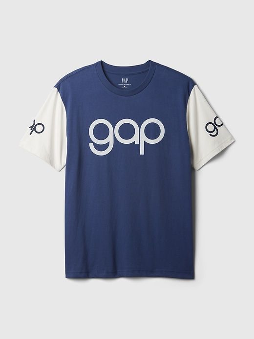 Gap Logo Colorblock T-Shirt sold by GAP product image thumbnail 5