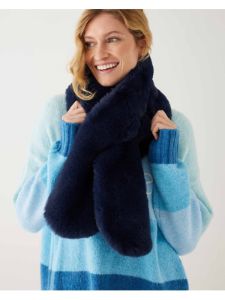 Mersea Cozy Cabin Faux Fur Scarf sold by GAP