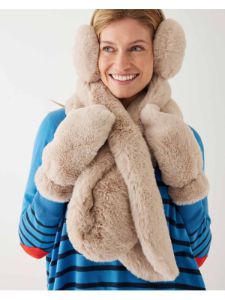 Mersea Cozy Cabin Faux Fur Scarf sold by GAP