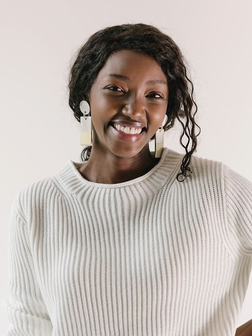 Gold Dipped Statement Earrings sold by GAP product image thumbnail 3