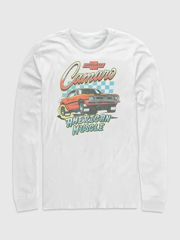 General Motors Camero Graphic Long Sleeve Tee made by GAP