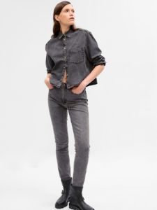 Cropped Denim Shirt sold by GAP