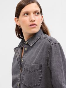 Cropped Denim Shirt sold by GAP