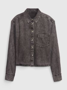Cropped Denim Shirt sold by GAP
