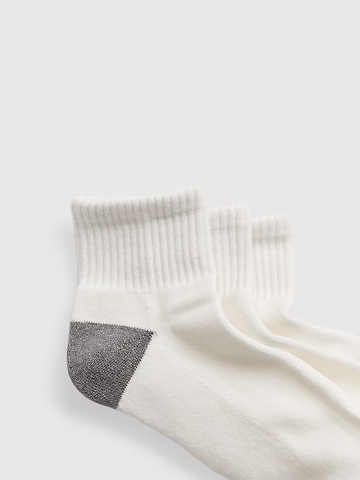 Quarter Crew Socks (3-Pack) sold by GAP product image thumbnail 2