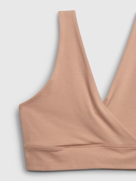 Maternity Cotton Nursing Lounge Bralette sold by GAP product image thumbnail 4