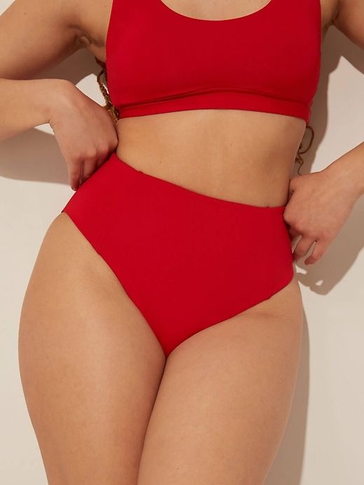 Andie High Waisted Cheeky Bikini Bottom sold by GAP product image thumbnail 3