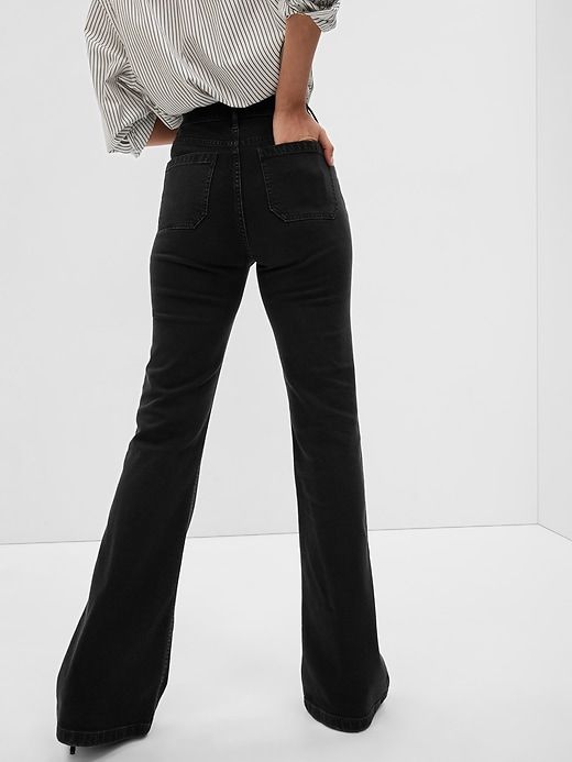 High Rise '70s Flare Jeans sold by GAP product image thumbnail 2