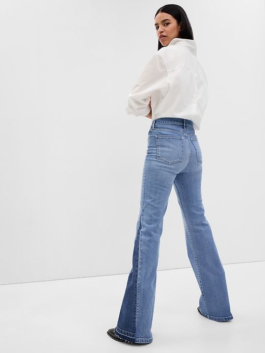 High Rise '70s Flare Jeans sold by GAP product image thumbnail 2