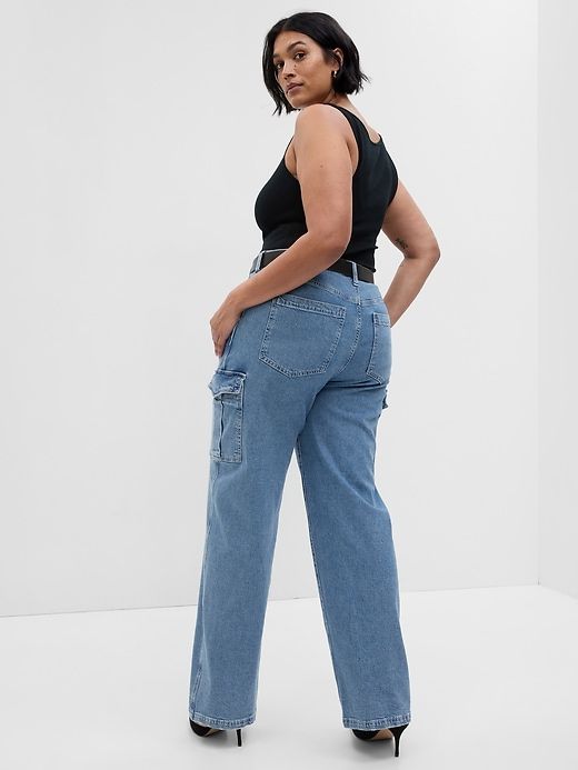 Mid Rise '90s Loose Cargo Jeans sold by GAP product image thumbnail 5