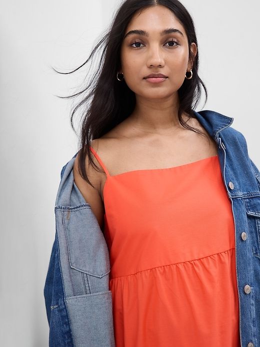 Maternity Tiered Maxi Dress sold by GAP product image thumbnail 3