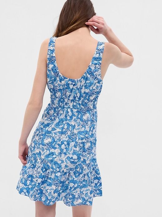 Ruffle Hem Mini Dress sold by GAP product image thumbnail 3