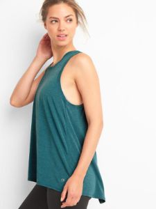 GapFit Breathe Open-Back Tank sold by GAP