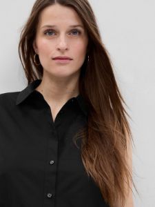 Maternity Poplin Button-Down Tank Top sold by GAP