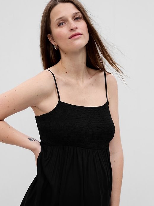 Maternity Smocked Maxi Dress sold by GAP product image thumbnail 3