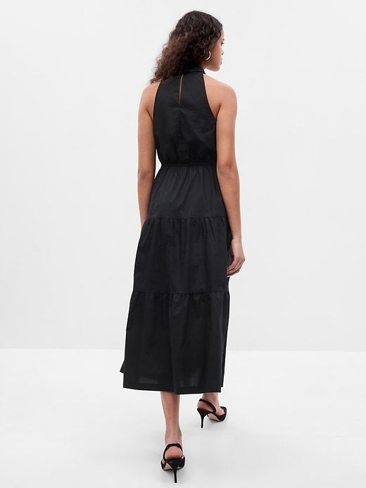 Halter Tiered Maxi Dress sold by GAP product image thumbnail 2