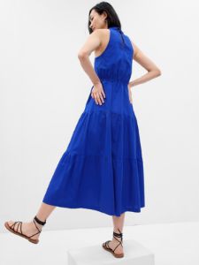 Halter Tiered Maxi Dress sold by GAP