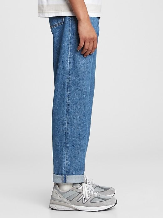 Relaxed Taper Jeans in GapFlex sold by GAP product image thumbnail 3
