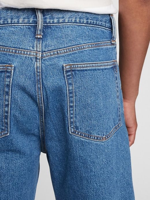 Relaxed Taper Jeans in GapFlex sold by GAP product image thumbnail 4