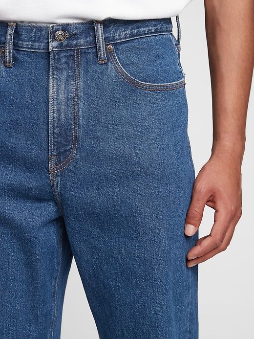 Relaxed Taper Jeans in GapFlex sold by GAP product image thumbnail 4