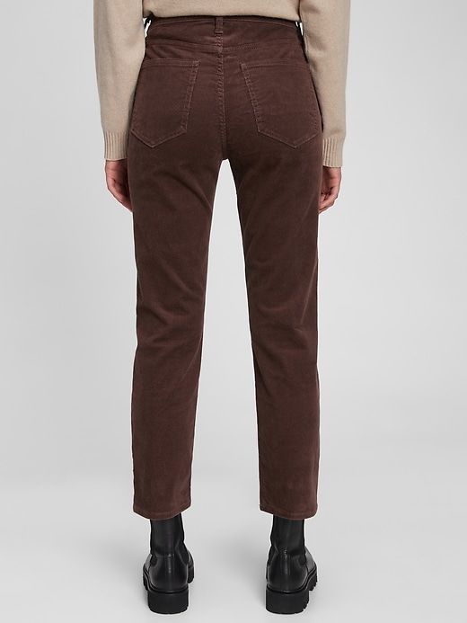 High Rise Vintage Slim Corduroy With Washwell sold by GAP product image thumbnail 2
