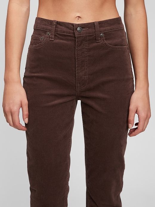 High Rise Vintage Slim Corduroy With Washwell sold by GAP product image thumbnail 3