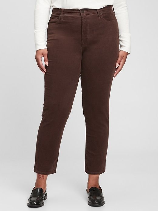High Rise Vintage Slim Corduroy With Washwell sold by GAP product image thumbnail 4