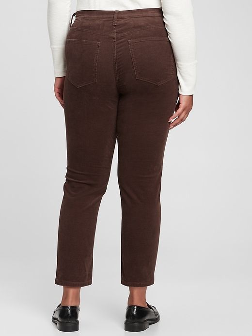 High Rise Vintage Slim Corduroy With Washwell sold by GAP product image thumbnail 5