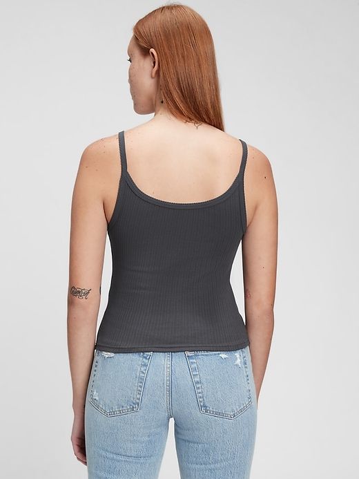 Shrunken Ribbed Cami sold by GAP product image thumbnail 2