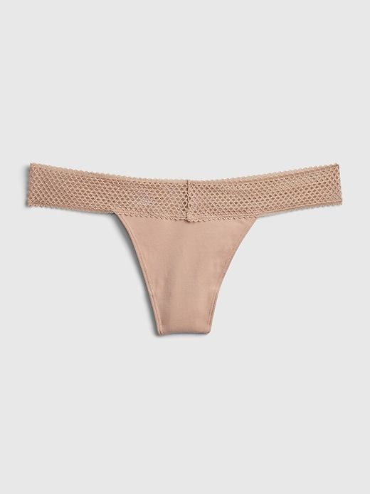 Stretch Cotton Lace Thong sold by GAP